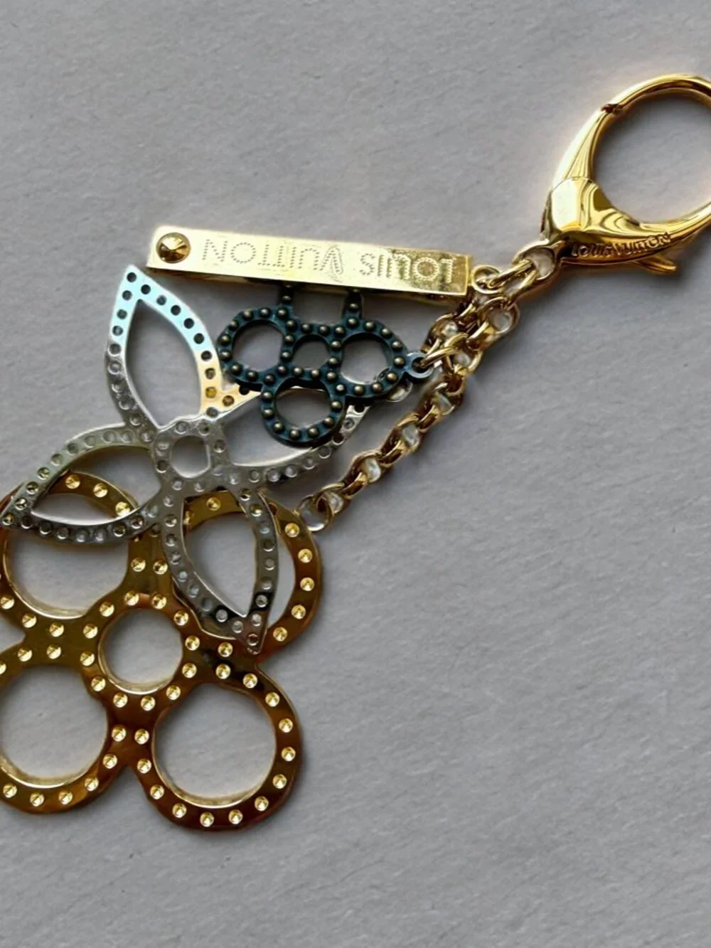 Louis Vuitton Mixed Metal Bijoux Sac Tapage Bag Charm